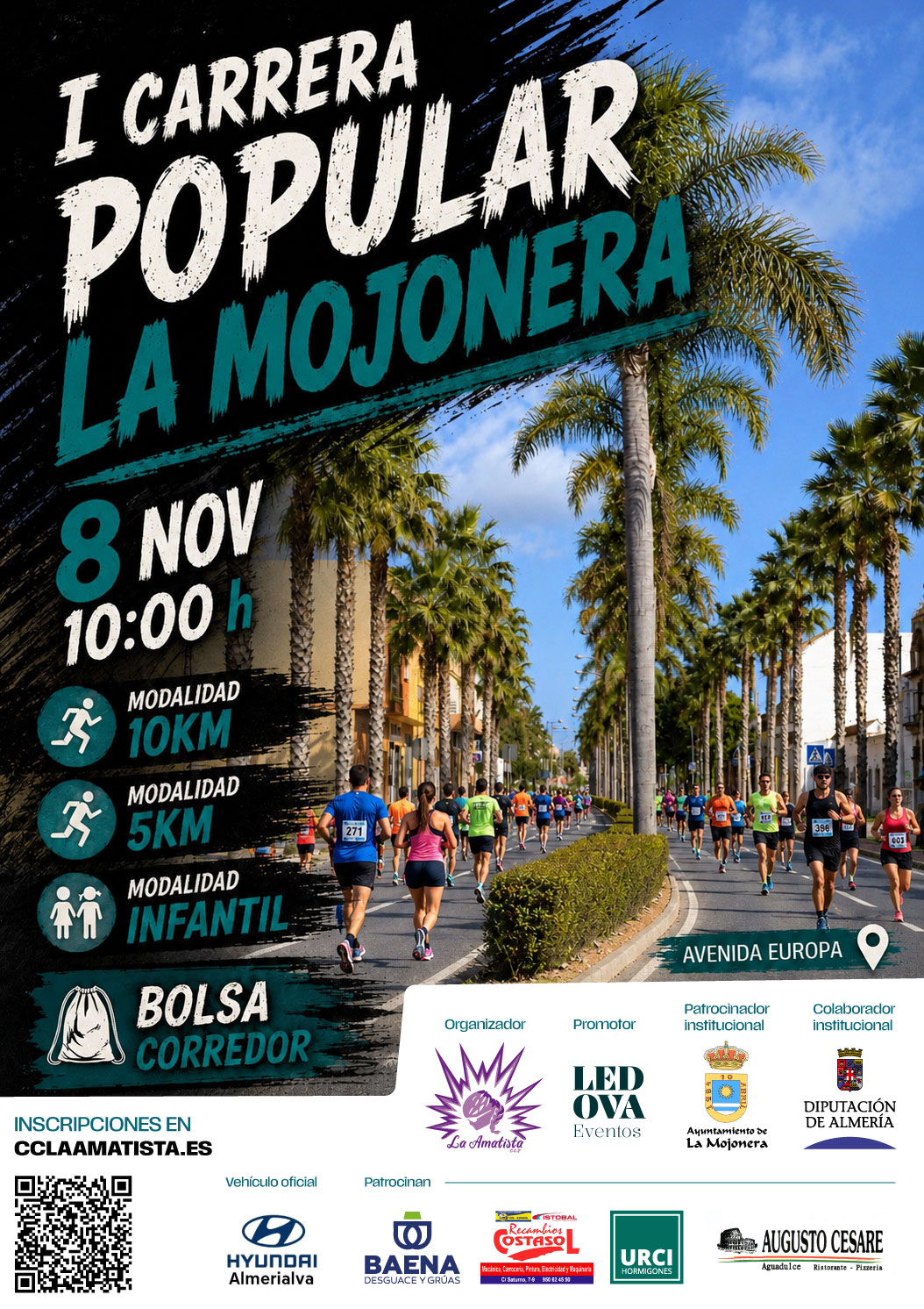 I Carrera Popular La Mojonera - Inscripción 1 persona